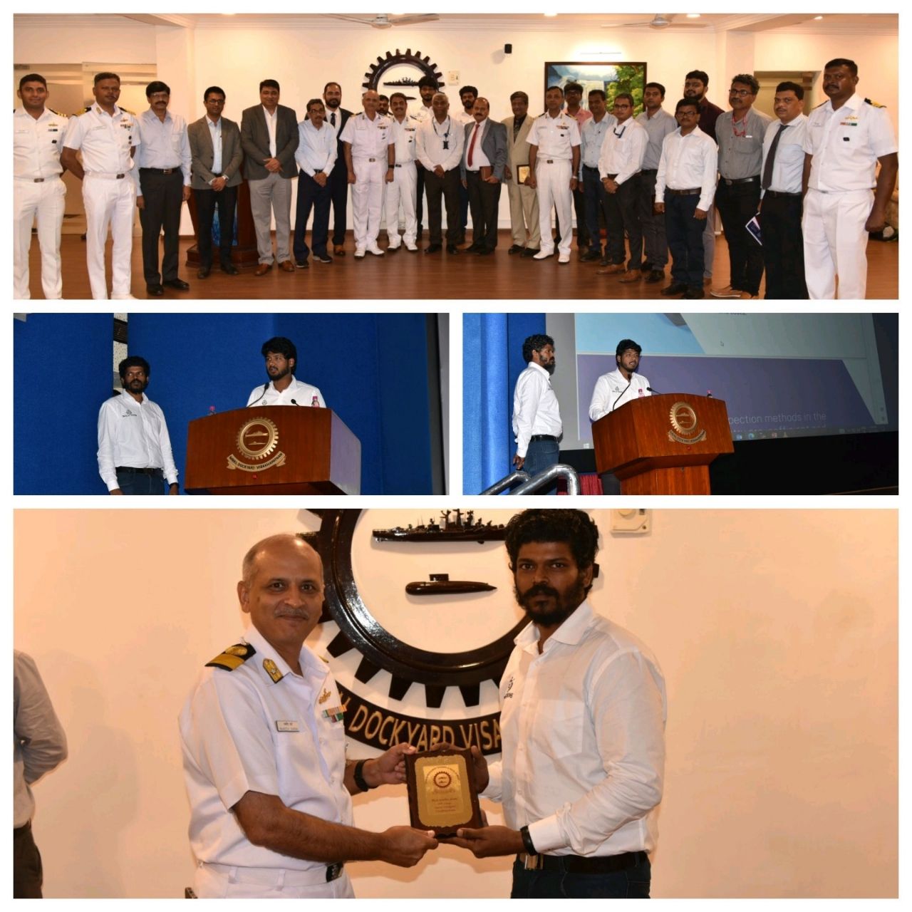 Thank you Naval Dockyard for inviting us to present a paper about Advance Inspection Technologies in Maritime Industry.